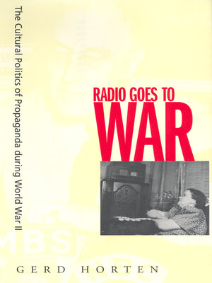 cover image of Radio Goes to War